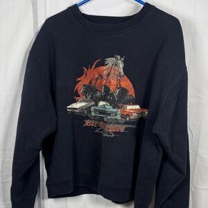 Bit & Bridle Crewneck Sweatshirt 2XL